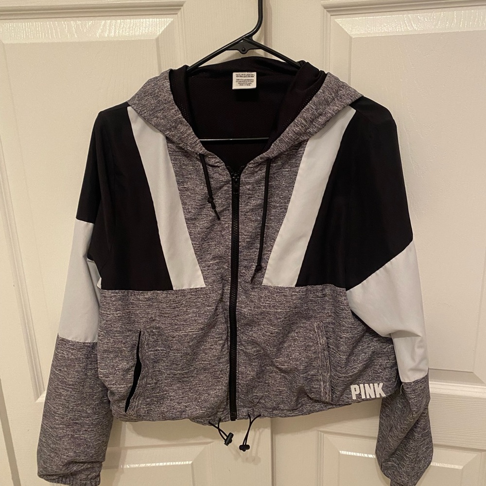 Pink Victoria’s Secret Windbreaker